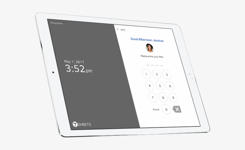 Time Clock Kiosk Tsheets Free Transparent PNG Download PNGkey