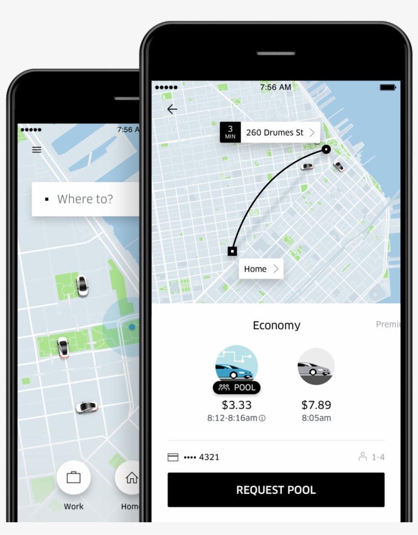 To Do This, Uber Is Rejiggering Ride Types Into Sections - Uber, transparent png #3803871