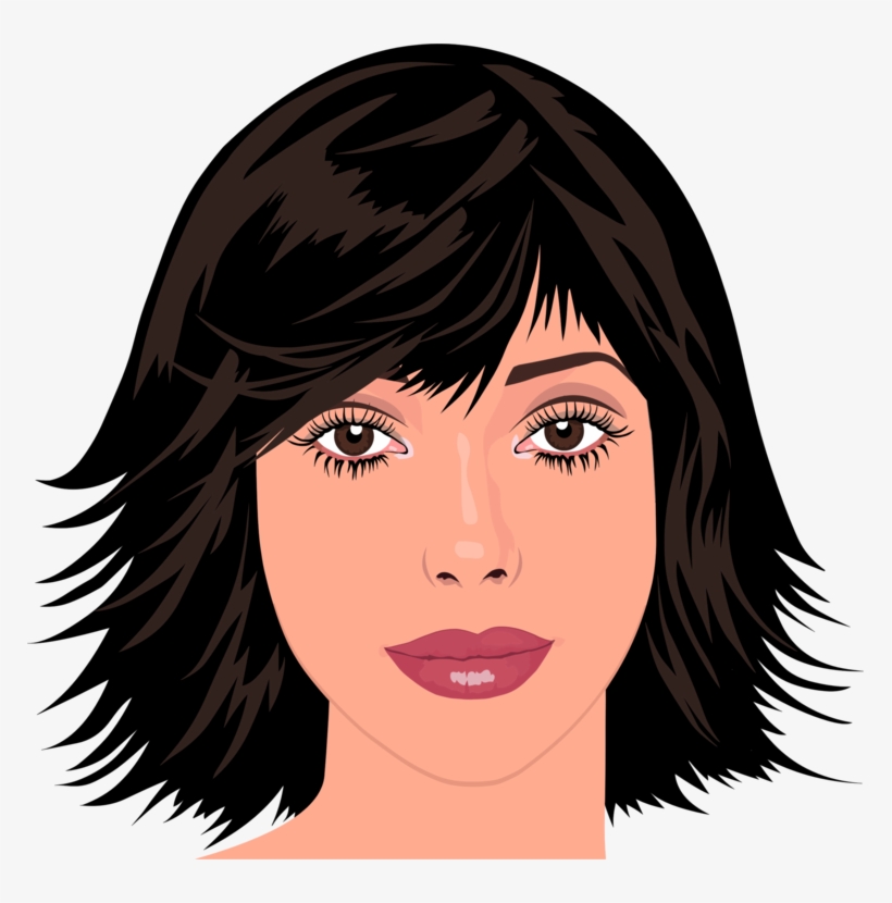 Woman's Portrait Painting Facebook Eye, transparent png #3804077