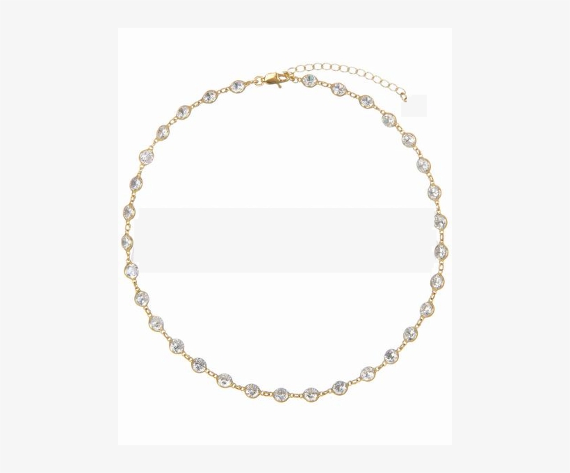 Diamond By The Yard Choker - Choker Diamond By The Yard Necklace, transparent png #3804283