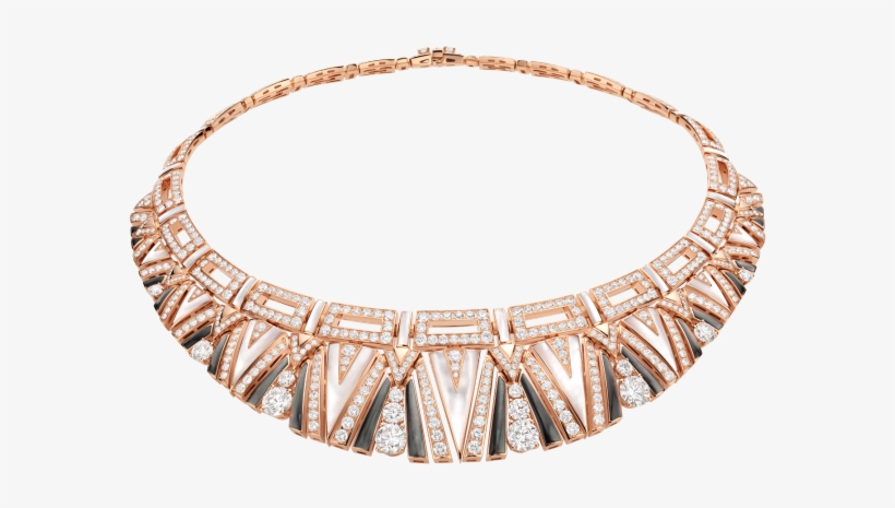 Wild Pop High Jewellery 18 Kt Rose Gold Necklace Set - Bulgari, transparent png #3804456