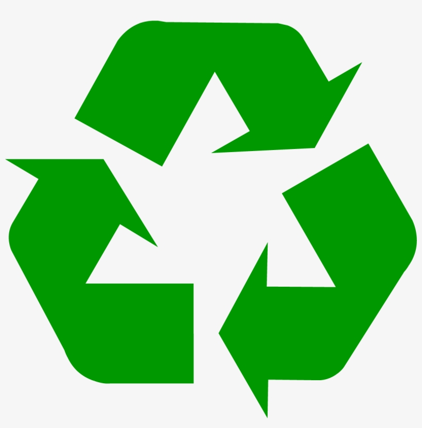 Dark Green Universal Recycling Symbol / Logo / Sign - Recycle Png, transparent png #3804546