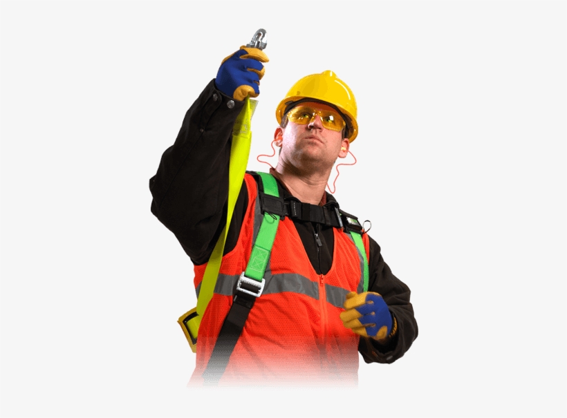 Worker Using Ppe Equipment - Personal Protective Equipment, transparent png #3804995