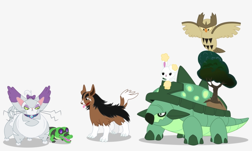 Owlowiscious, Pets, Pokefied, Pokémon, Purugly, Recolor, - Cartoon, transparent png #3805132