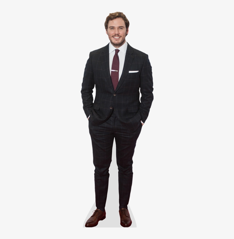 Sam Claflin Cardboard Cutout - College Social And Administrative Havirov O.p.s., transparent png #3805228