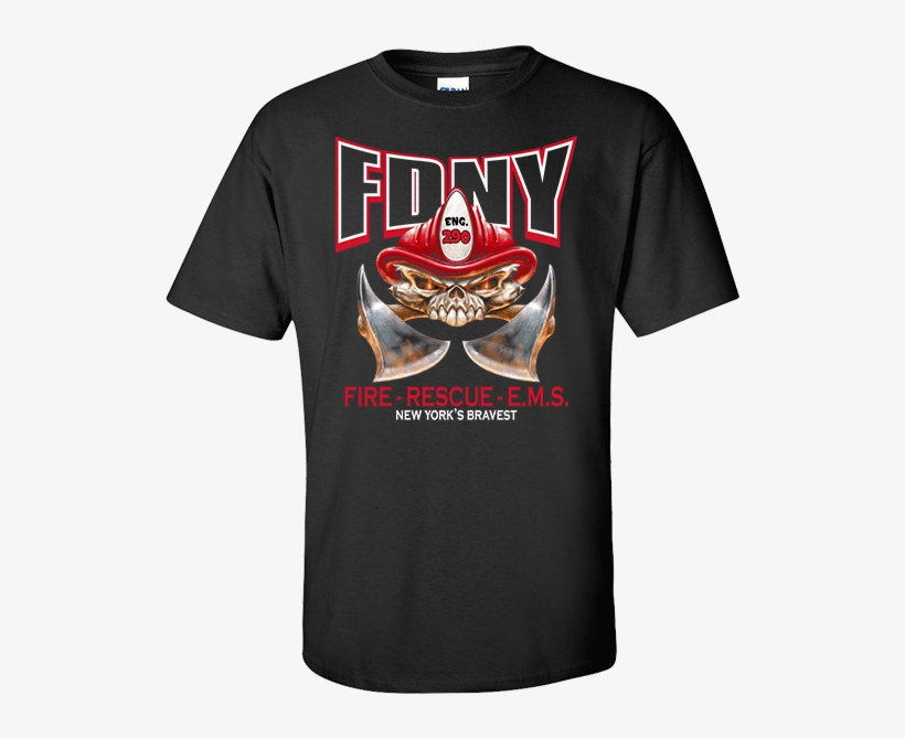 Custom Fdny Skull Tee Shirt - Star Wars Tričko, transparent png #3805465