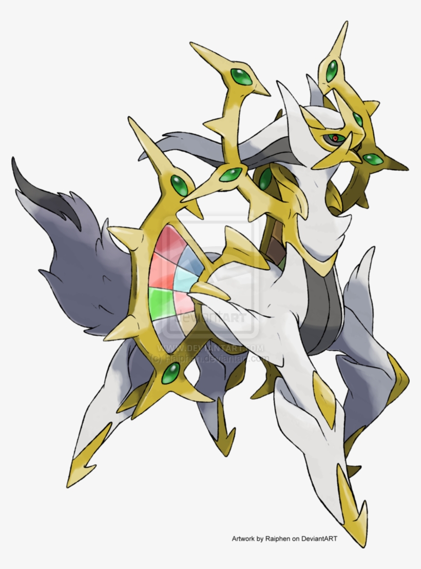 Mega Arceus, transparent png #3805474