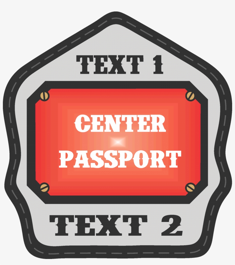 Classic Leather Helmet Shield With Two Rockers - Schienenplakat Britischer Inseln Canterburys Holzleinwand, transparent png #3805493