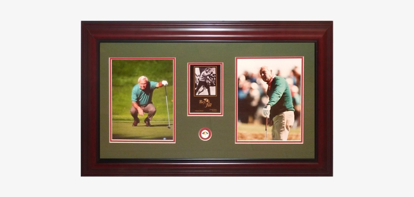 Arnold Palmer Autographed Golf Deluxe Framed Tribute - Picture Frame, transparent png #3805749