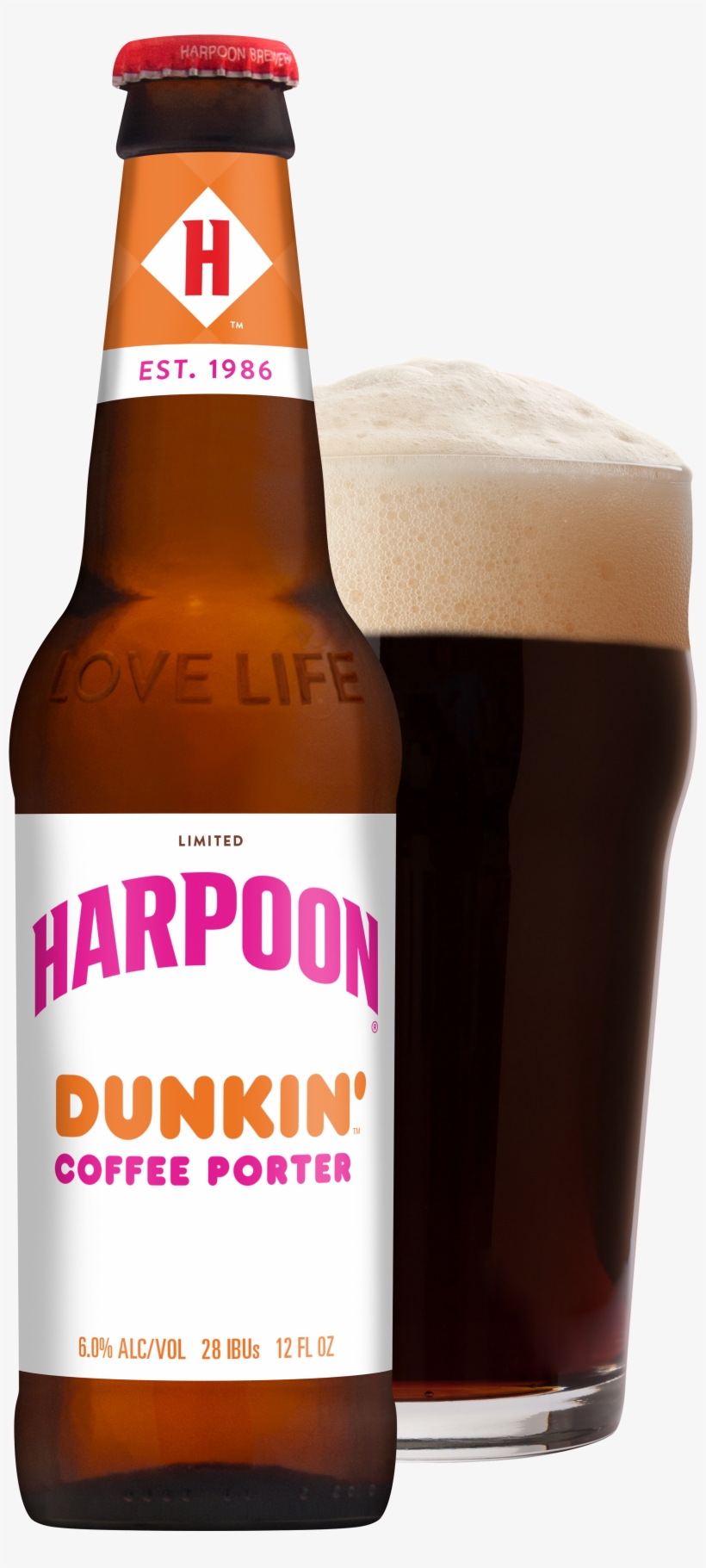 Harpoon Seasonal - Harpoon Dunkin Coffee Porter, transparent png #3806494