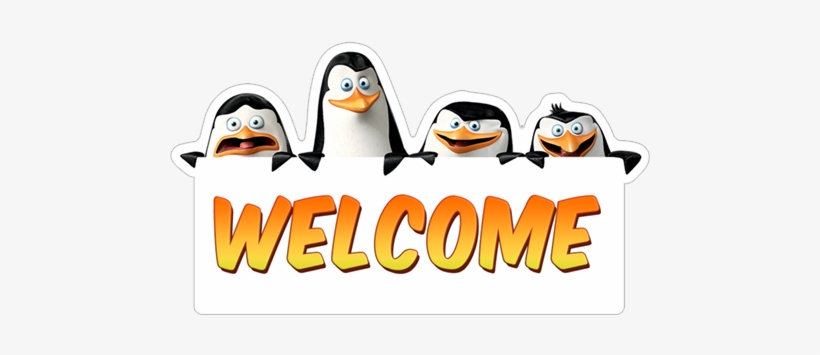 Welcome Madagascar Penguins - Penguins Of Madagascar, transparent png #3806589