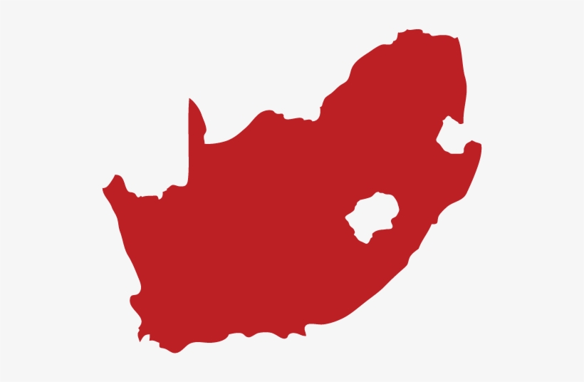 South Africa Map - South Africa Country Shape, transparent png #3807094