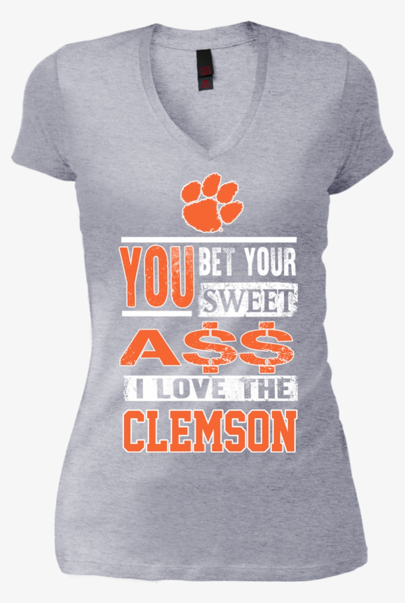 I Love The Clemson Tigers - Pot Head Shirt, transparent png #3807468