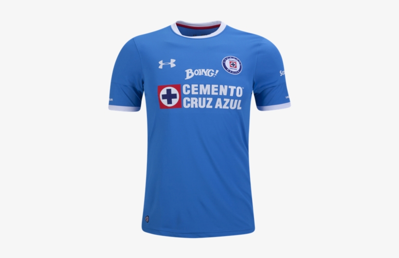 Under Armour Cruz Azul Home Jersey - Jersey Del Cruz Azul, transparent png #3808380