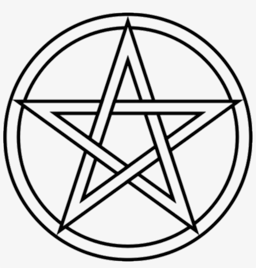 Pentagram Sobrenatural Pentagrama Sobrenatural Star - Pentagram In A Circle, transparent png #3808382