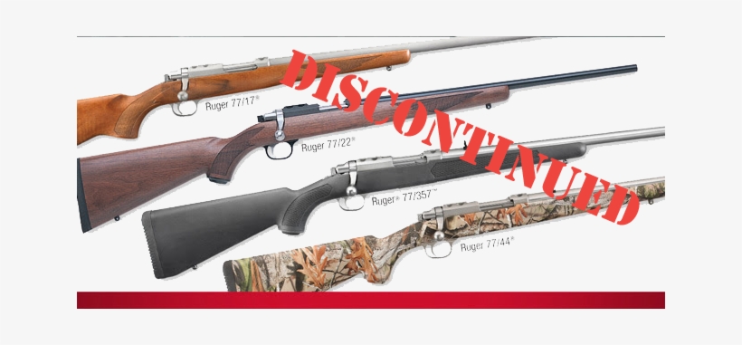 Ruger Is Temporarily Discontinuing Their 77 Series - Ruger 77 22 Discontinued, transparent png #3808608