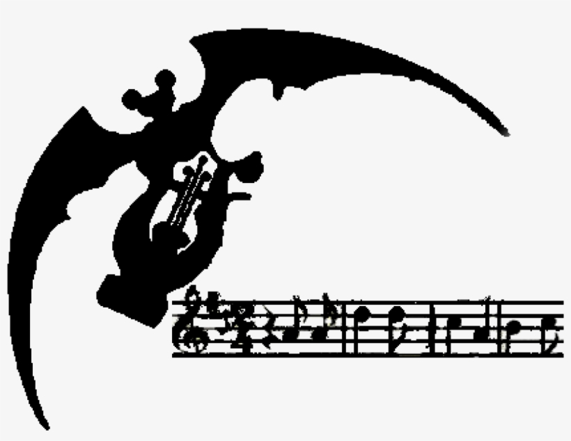 1280 × 965 In Cropped Logo Silueta Pentagrama - Illustration, transparent png #3808701