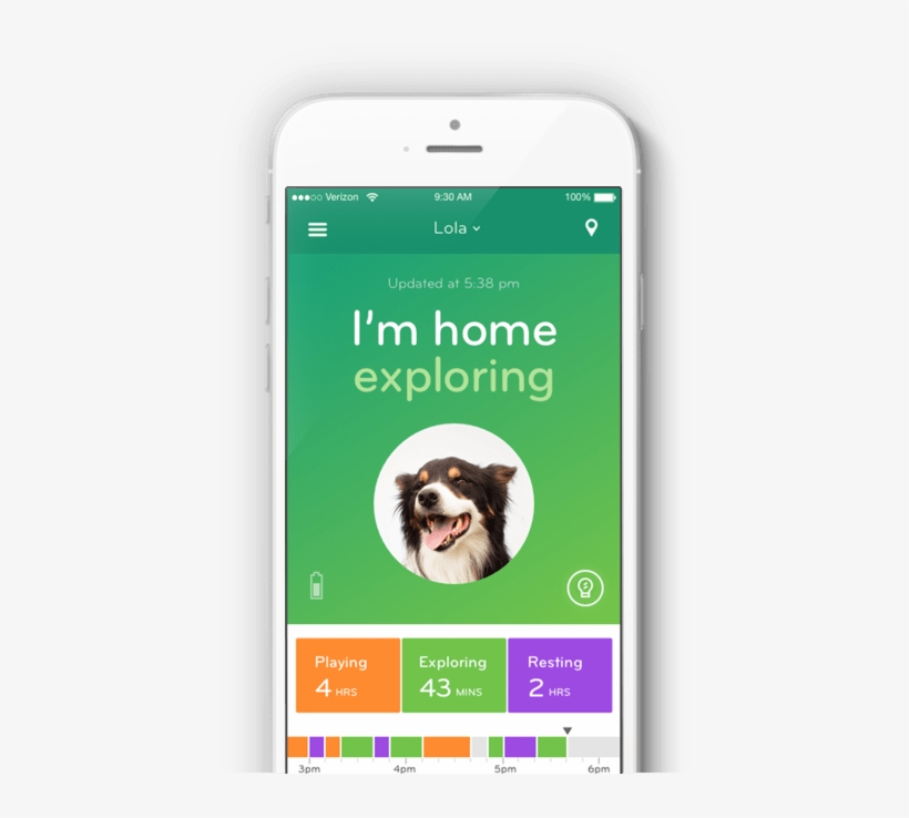 Mobile Tracking Ui Dog Tracking App Free Transparent PNG Download