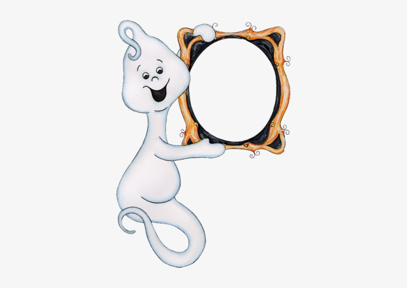 Nose Clipart Halloween Ghost Cartoon Png - Clip Art, transparent png #3809029