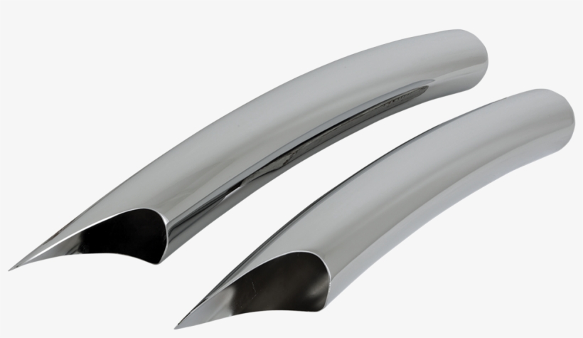 Vance & Hines Chrome 2 Into 2 Big Radius Exhaust Front - Replacement Heatshields For Big Radius By Vance, transparent png #3809384