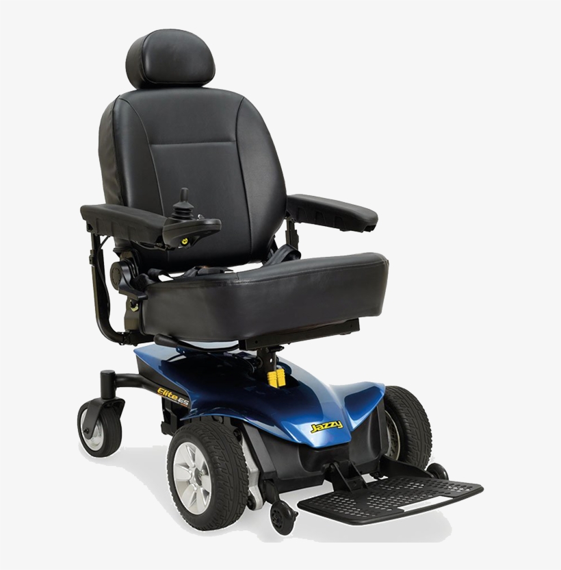 Power Wheelchair - Jazzy Select Elite, transparent png #3809411