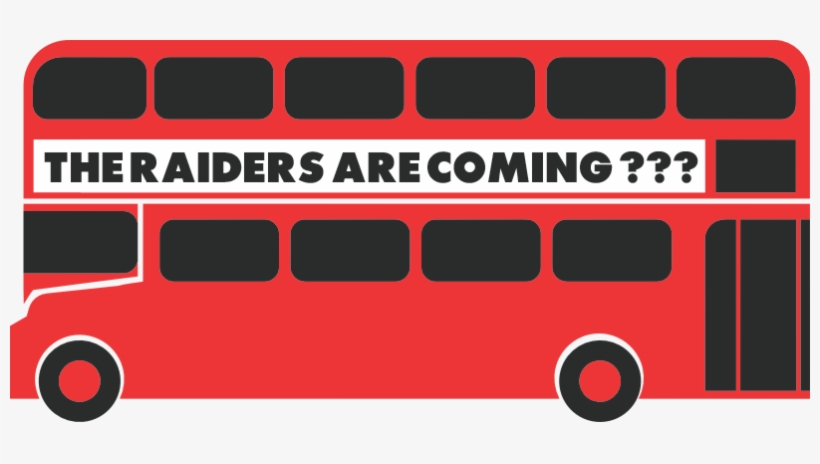 The London Raiders - Bus, transparent png #3809433