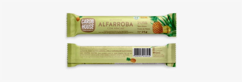 Barrinha De Alfarroba Com Abacaxi, transparent png #3809628