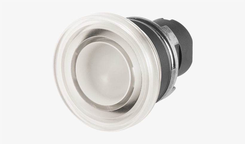 Mushroom Push Button Ø 38 Illuminated Clear - News, transparent png #3809903