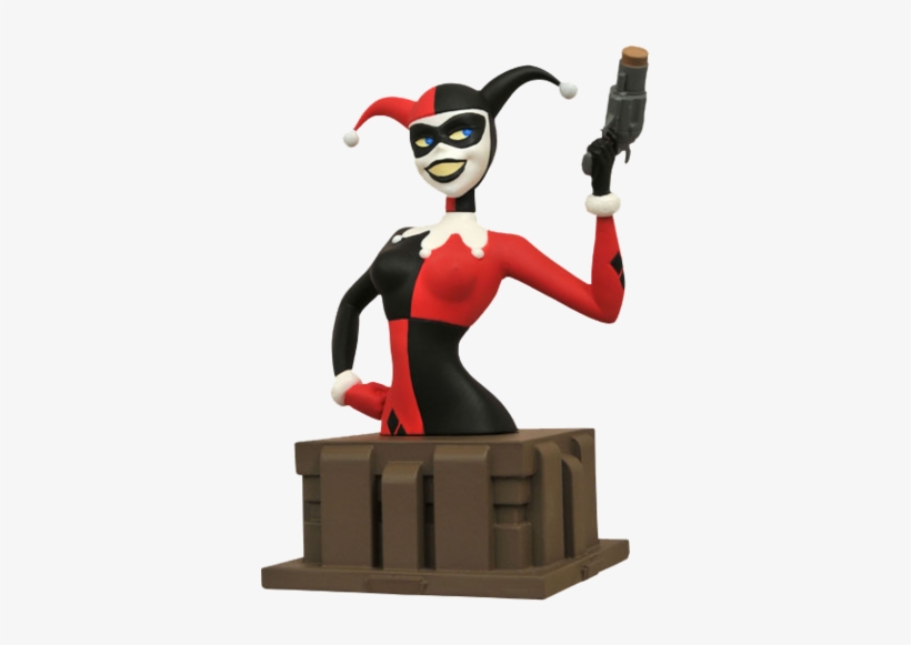 Harley Quinn Animated Series Bust, transparent png #3810513