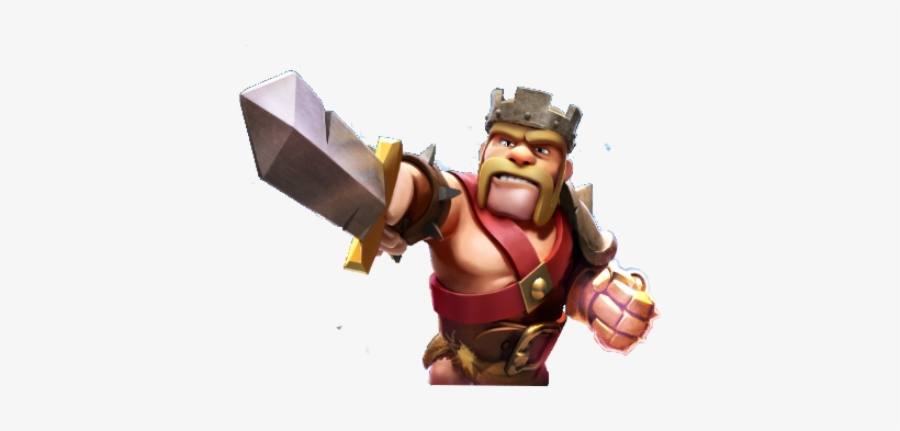 Barbarian King Png Download - Clash Of Clans Png, transparent png #3810516