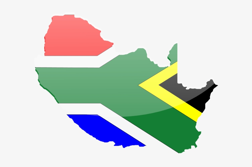 South Africa Flag Clipart - Flag, transparent png #3810730