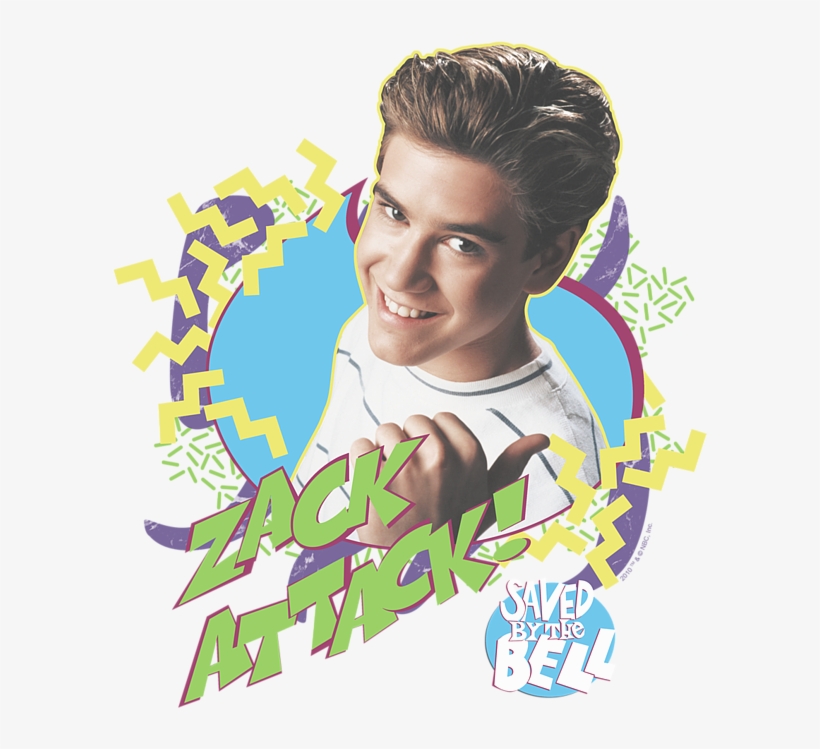 Click And Drag To Re-position The Image, If Desired - Zack Attack Saved By The Bell, transparent png #3810793