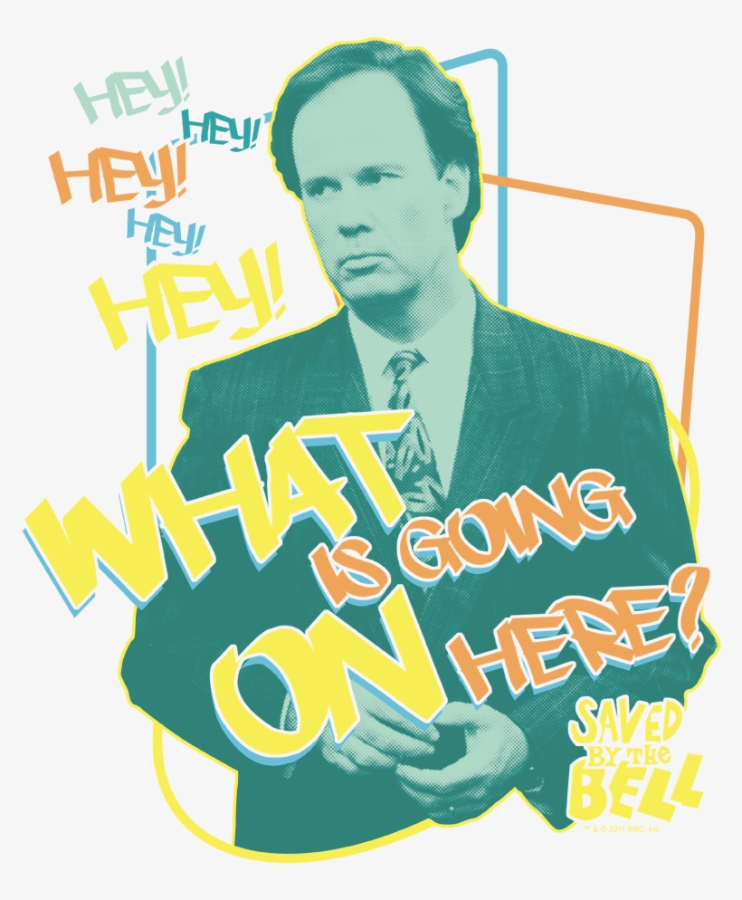 Saved By The Bell Mr - Illustration, transparent png #3810839