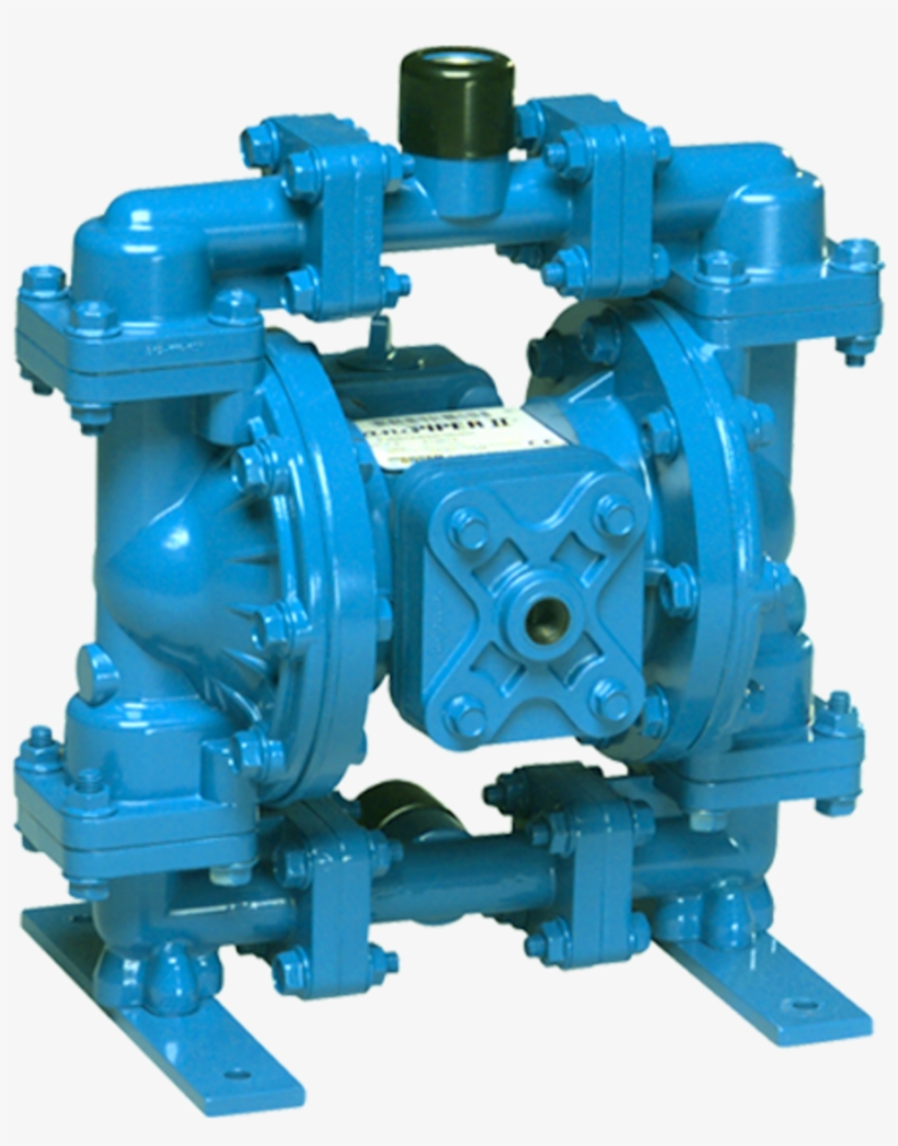 S05m - Sandpiper Aluminum Santoprene Multiport Double Diaphragm, transparent png #3810859