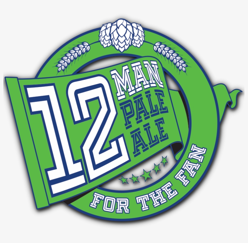 12-manpaleale1 - 12 Man Pale Ale, transparent png #3811045