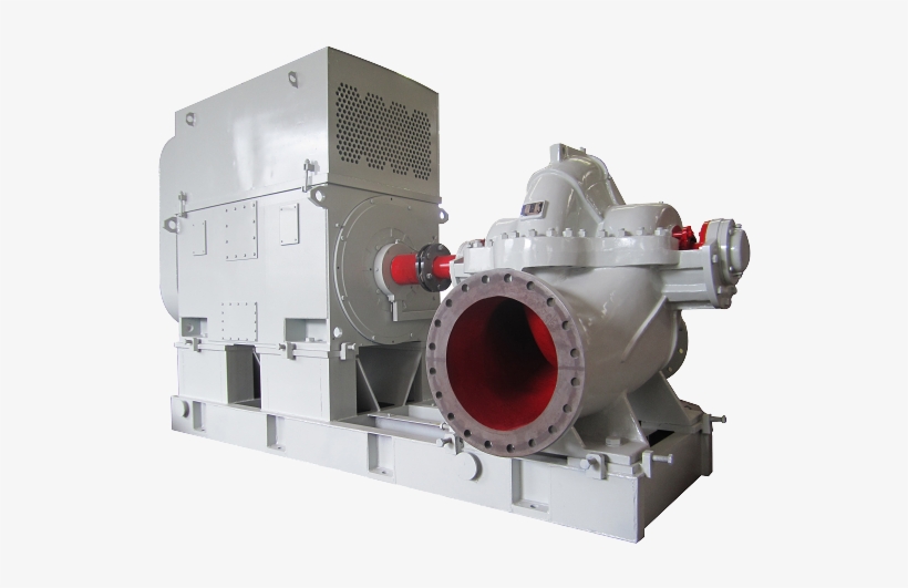 Nps Horizontal Split Case Pump - Hunan Neptune Pump Co.,ltd, transparent png #3811226