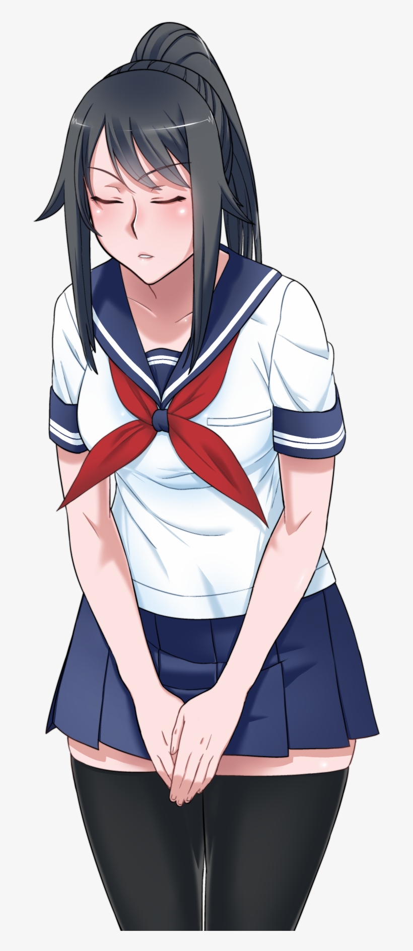 Apology - Yandere Simulator, transparent png #3811421