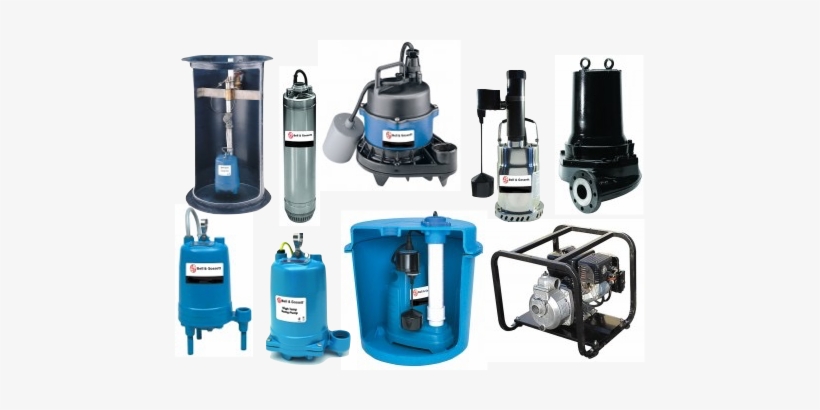 Wastewater Pumps & Packages - Bell & Gossett 1ep0411a 3/4" Submersible Effluent, transparent png #3811455