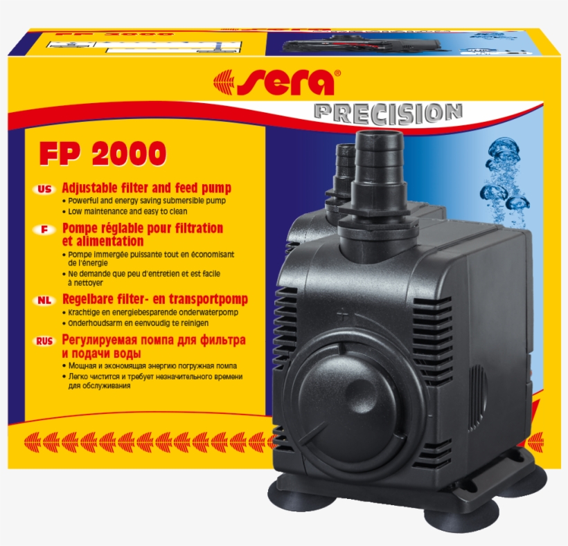 4001942305976 80482 Int Sera Filterpumpe Fp 2000 - Sera Fp1500, transparent png #3811546