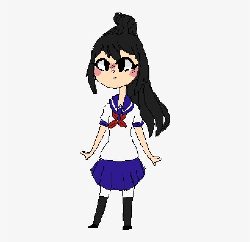 Yandere-chan - Cartoon, transparent png #3811600