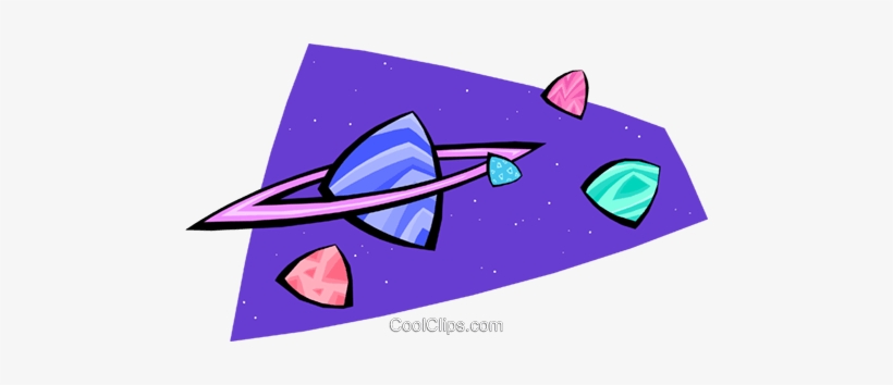 Planet Saturn Royalty Free Vector Clip Art Illustration, transparent png #3812044