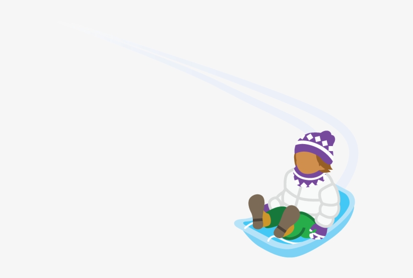 Copy Of Sledder 7 Sledding Hills Graphic - Snowboarding, transparent png #3812097