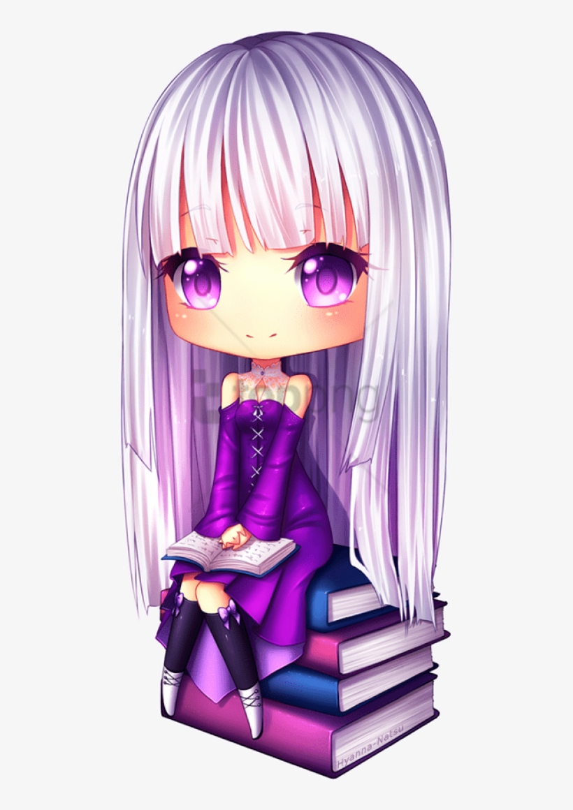 Veda By Hyanna-natsu - Cute Chibi Anime Girl, transparent png #3812640