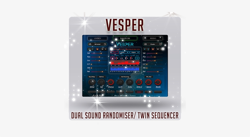 Vesper Comes With 135 Sound Sources Loadable In 2 Different - Electronics, transparent png #3812759