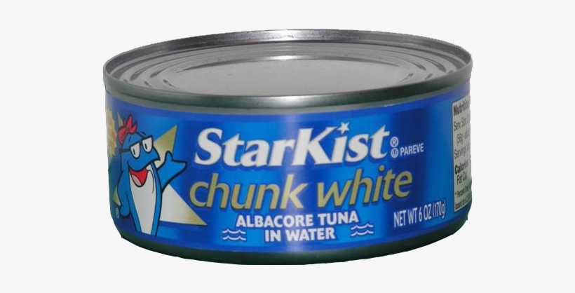 What - Starkist Tuna In Water, Chunk Light - 6 Oz Can, transparent png #3813094