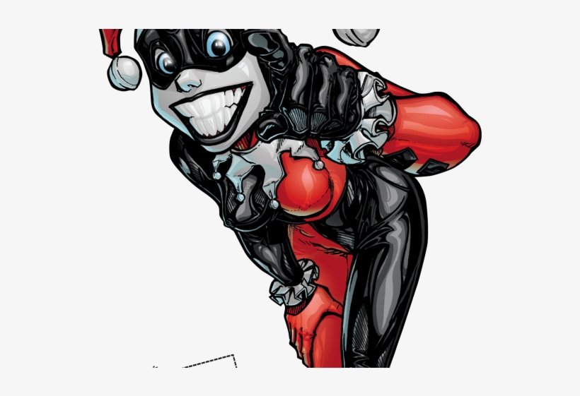 Digital Clipart Harley Quinn - Harley Quinn, transparent png #3813730