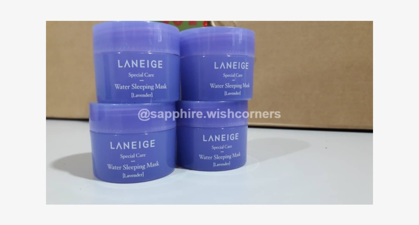 Laneige = Water Sleeping Mask - Laneige Water Sleeping Mask, transparent png #3814294