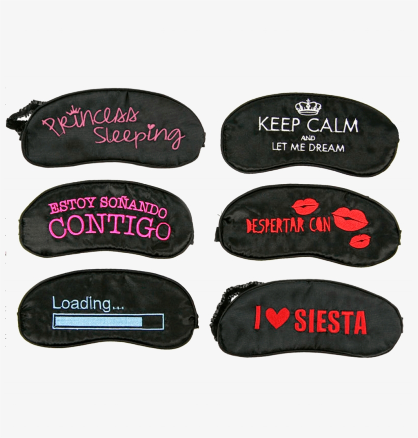 Sleeping Mask With Relaxing Phrases * 8 X 20 Cm - Antifaz Para Dormir Alehop, transparent png #3814343