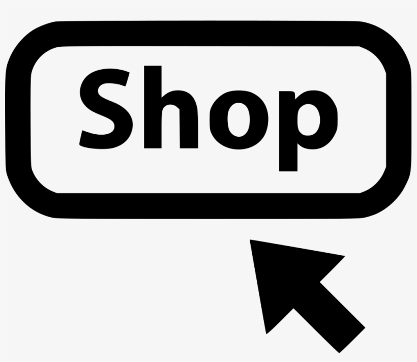 Shop Click Mouse Track Arrow Comments - Shopping Cart Icon, transparent png #3814421