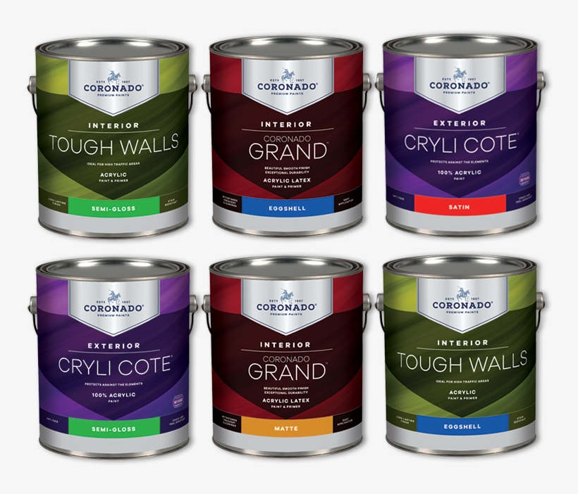 Decorative Graphic Of Coronado Paints - Benjamin Moore & Co-coronado 702.32.1 Grd Gal Egg, transparent png #3814522